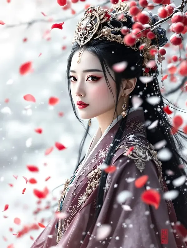 《天山雪莲》短剧封面