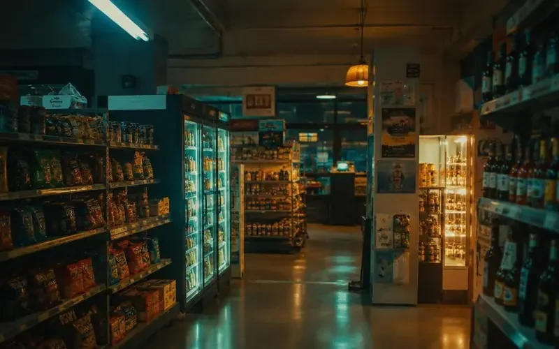 短剧《楼下便利店》剧照，甜宠题材精选